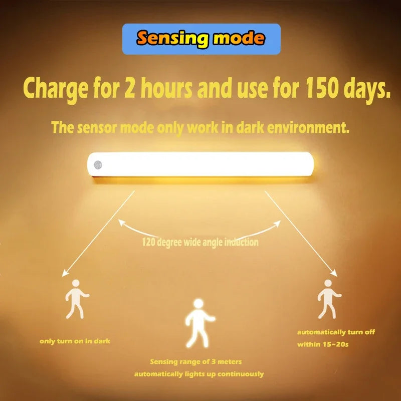 Motion Sensor Wireless Rechargeable LED
