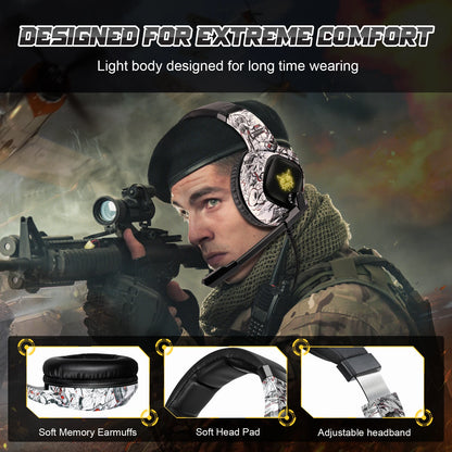 K19 Gaming Headset Wired With Mic