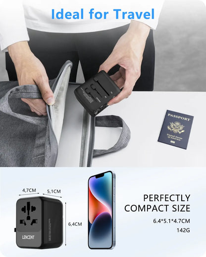 Universal Travel Adapter All-in-one