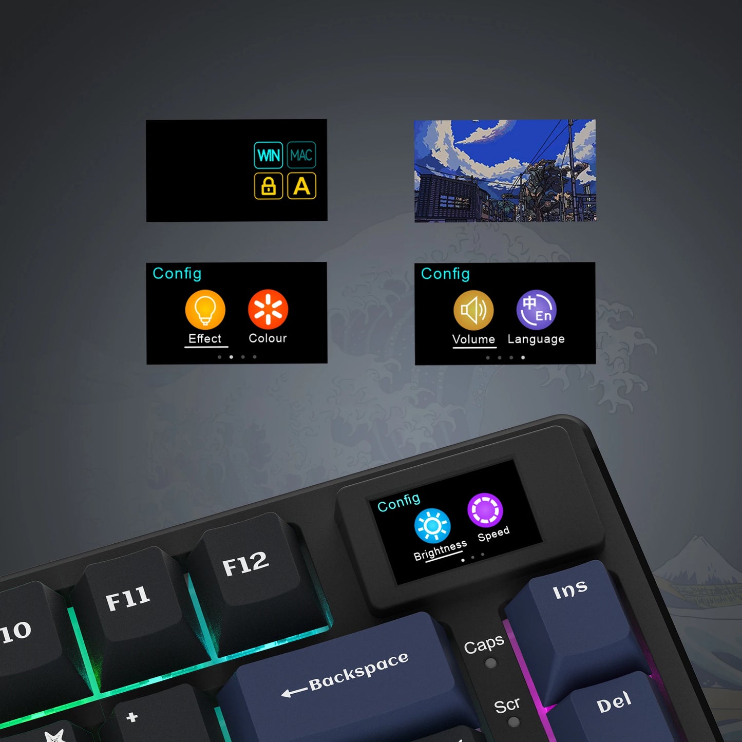 Godzilla Wired RGB Mechanical Gaming Keyboard
