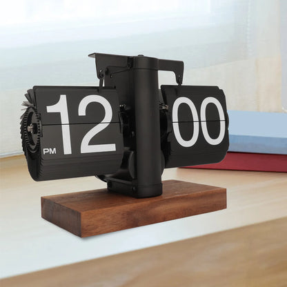 Vintage Flip Page Mechanical Clock
