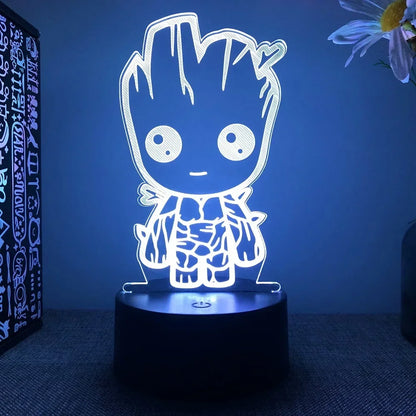 Guardians 3D Visual LED Lamp