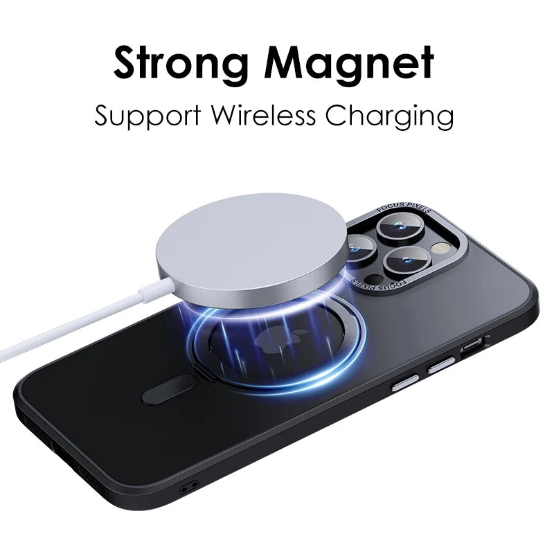 MagSafe Case For iPhone With Ring Holder
