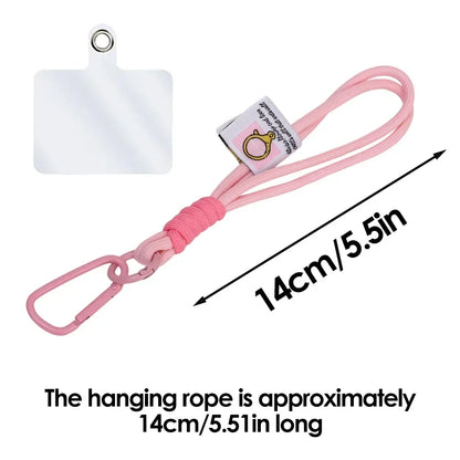 Mobile Phone Braided Wrist Strap