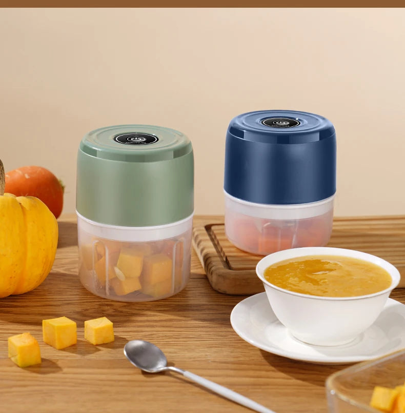 Electric Mini Garlic Chopper Meat Grinder