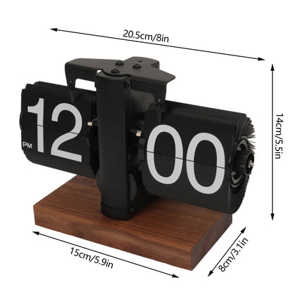 Vintage Flip Page Mechanical Clock