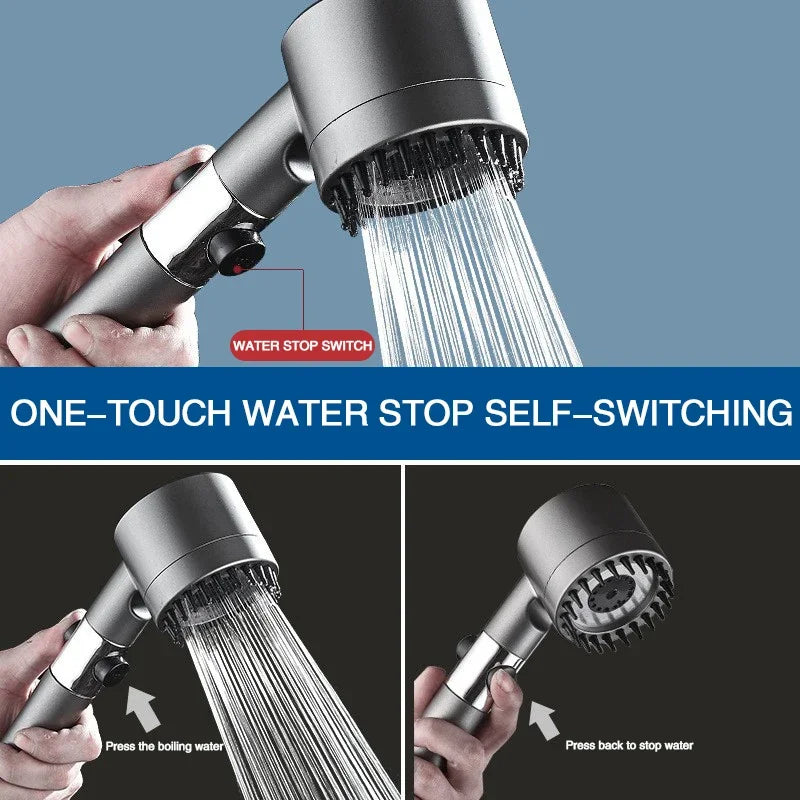 High Pressurized Shower Head Adjustable