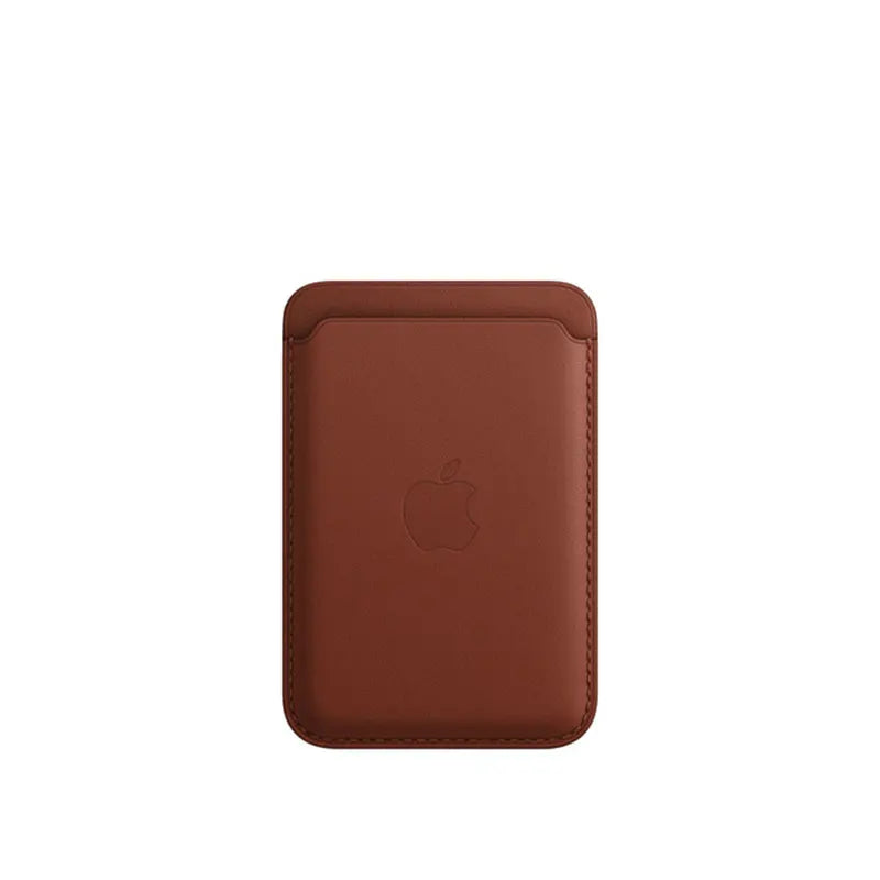 Luxury MagSafe Leather Wallet For iPhone