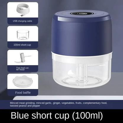 Electric Mini Garlic Chopper Meat Grinder