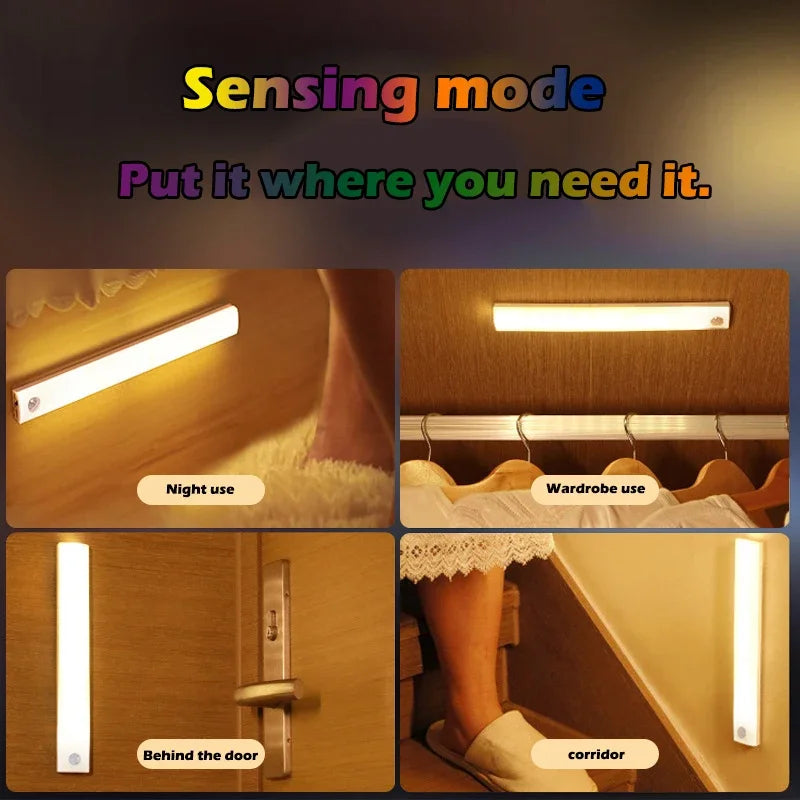 Motion Sensor Wireless Rechargeable LED