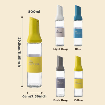 Automatic Glass Oil Bottle