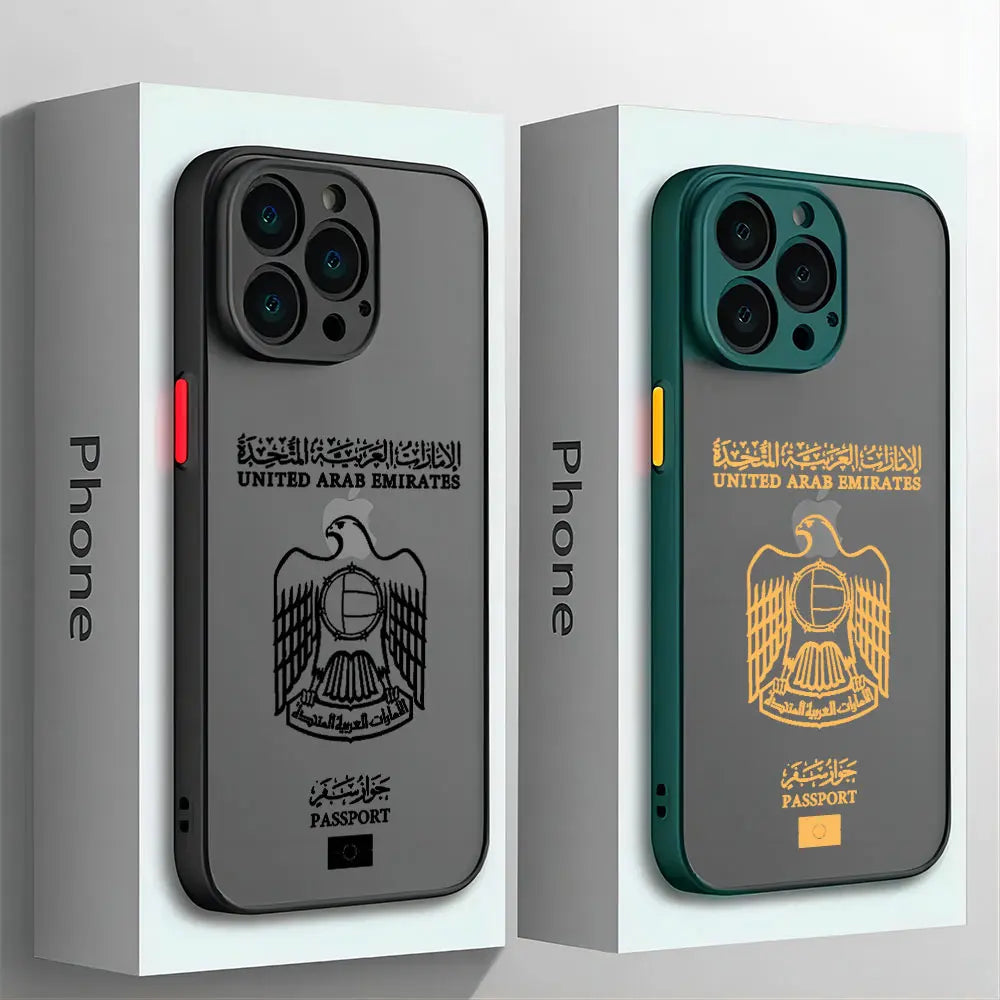 UAE Matte Phone Case For iPhone