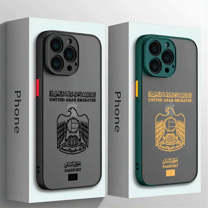 UAE Matte Phone Case For iPhone
