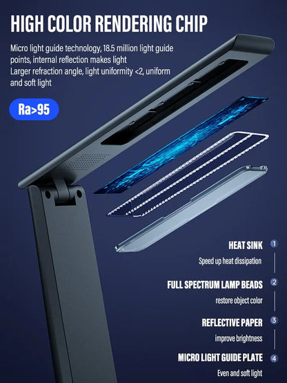 LED Folding Dimmable Lamp