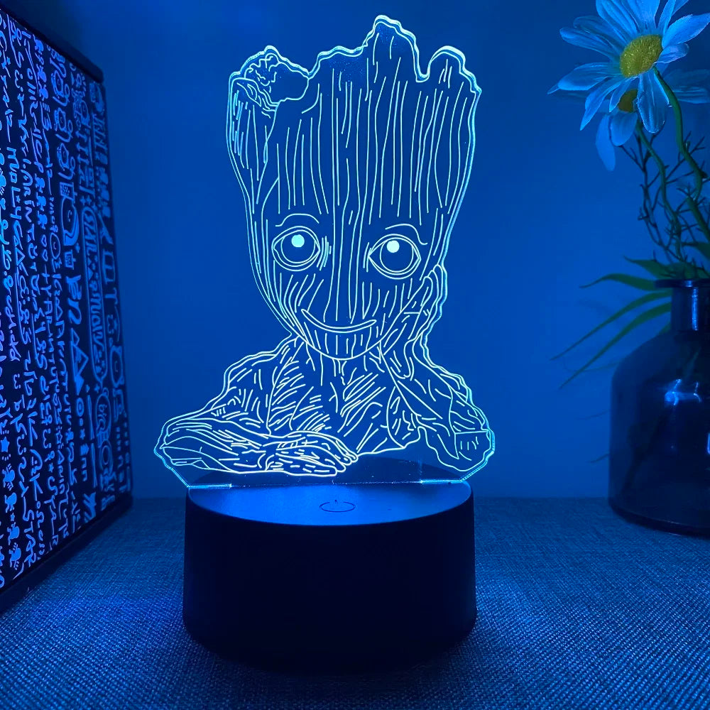 Guardians 3D Visual LED Lamp