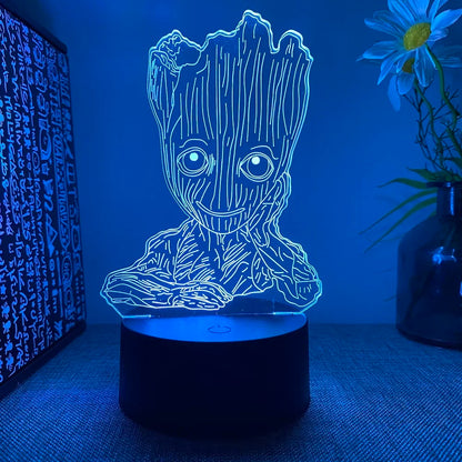Guardians 3D Visual LED Lamp