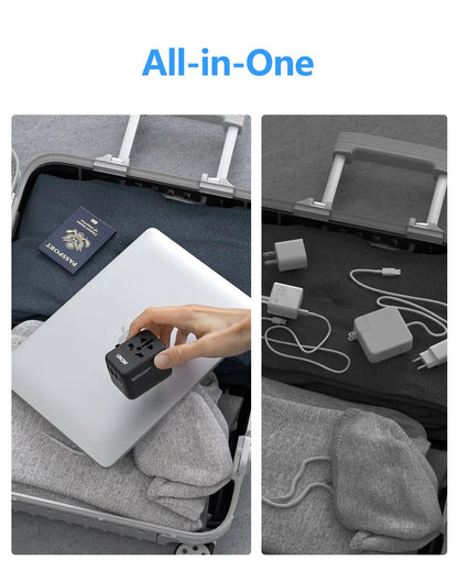 Universal Travel Adapter All-in-one