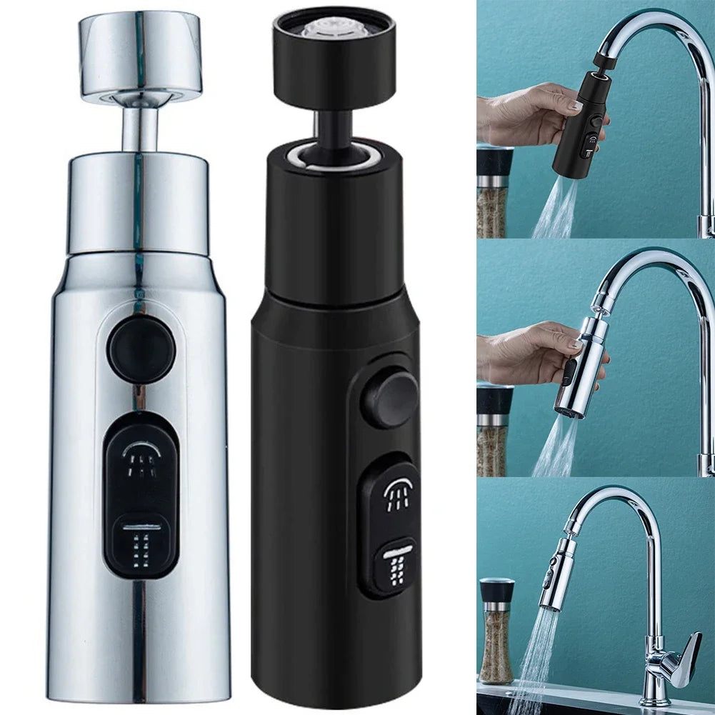 Three Modes Extended Faucet Extender