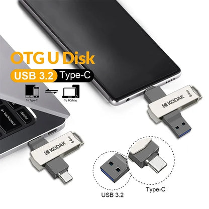KODAK USB3.2 Type C Flash Drive