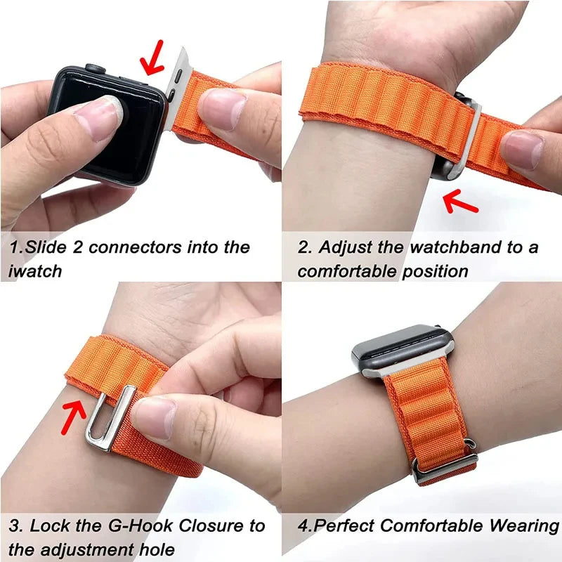 Alpine Band For Apple Watch Strap