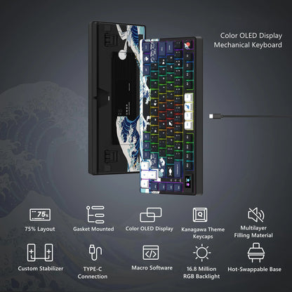Godzilla Wired RGB Mechanical Gaming Keyboard