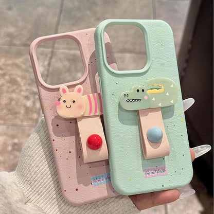 Cute Finger Ring Case For iPhone