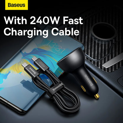 Baseus Laptop 140W Car Charger USB Type C