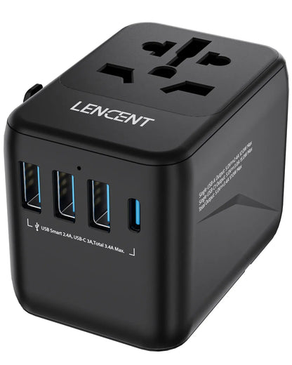 Universal Travel Adapter All-in-one