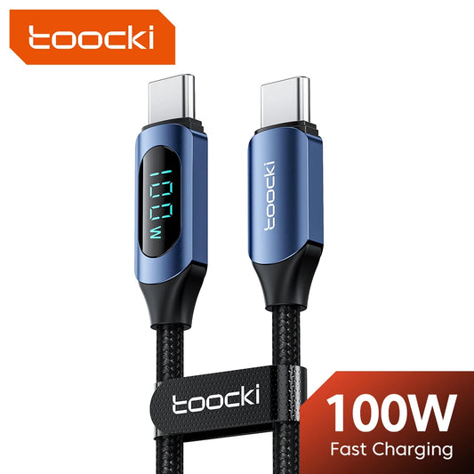 Toocki 100W Type C Display Cable