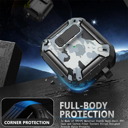 Carbon fiber case for AirPods 3 with Cleaner Kit