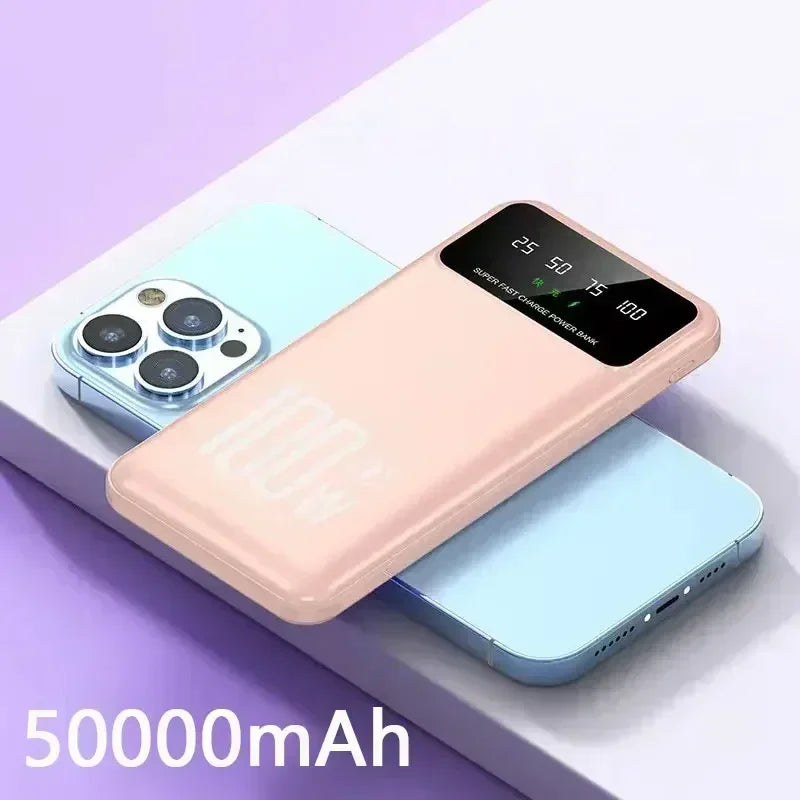 100W Super Fast Charging Portable Power bank
