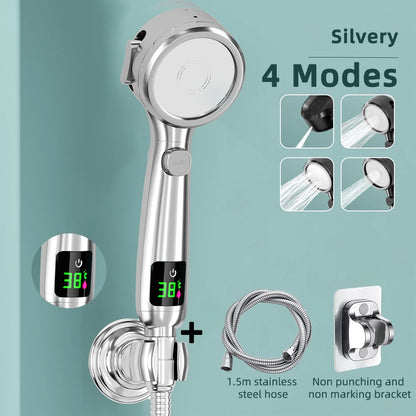 High Pressure Shower Temp Display