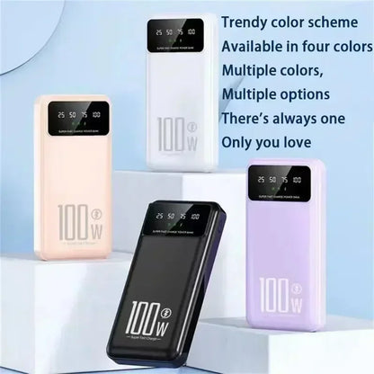100W Super Fast Charging Portable Power bank