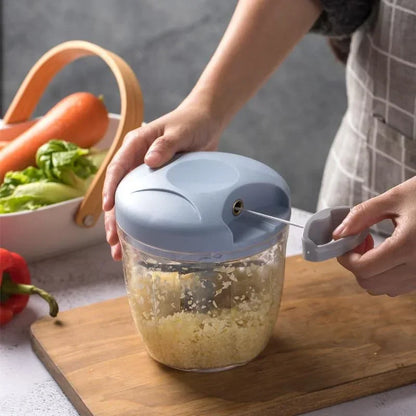 Manual Meat Garlic Veg Chopper