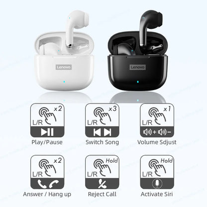 Lenovo Earphones Wireless Noise Reduction