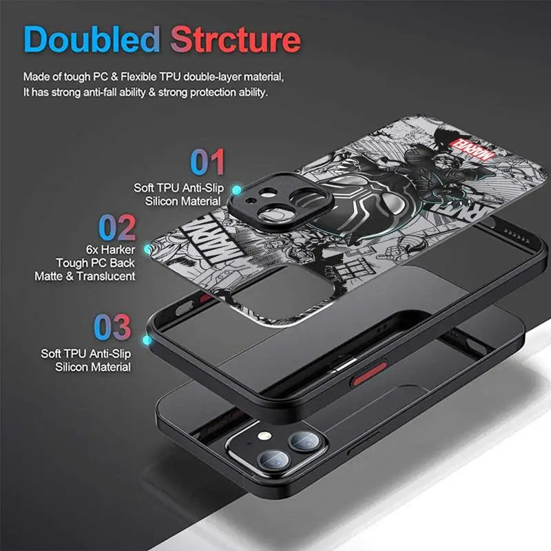Avengers Matte Case for iPhone