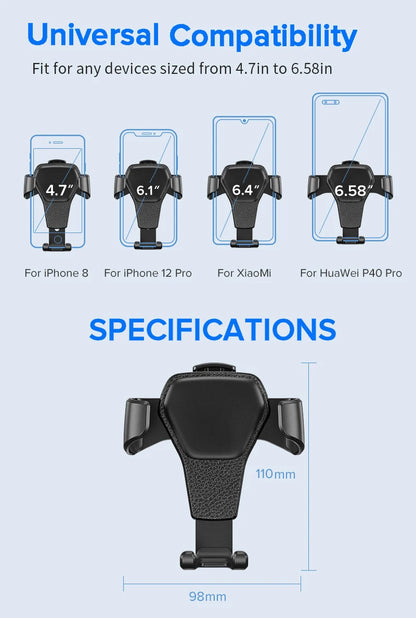 Car Holder Air Vent Clip Mount Mobile Stand