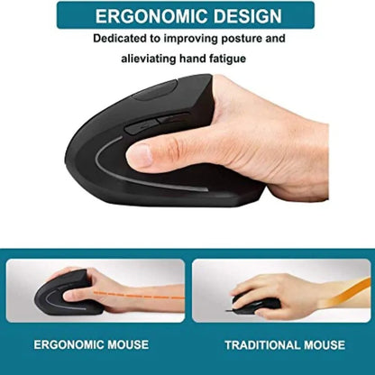 Vertical Right Hand Wireless Mouse