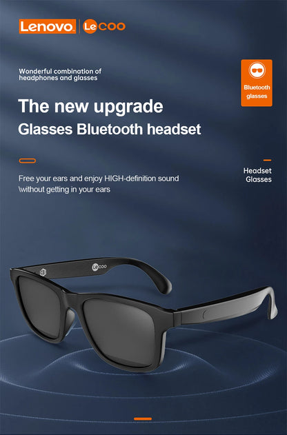 Lenovo C8 HiFi HD Call Sunglasses Earphone